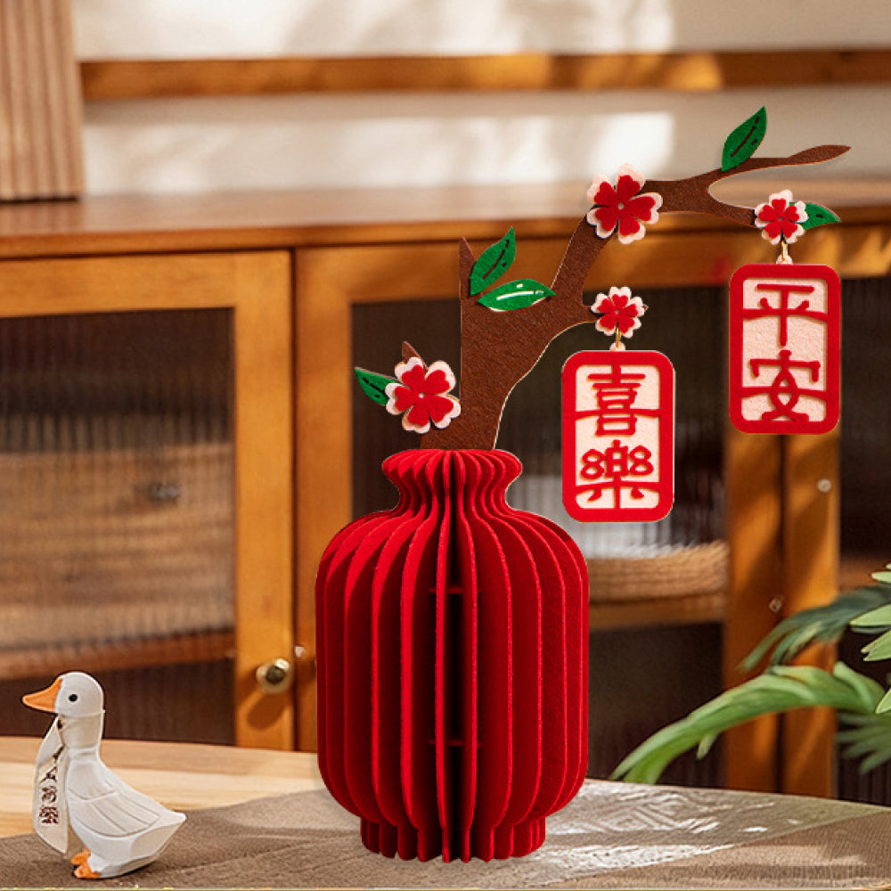 馬年新年裝飾品「馬上有錢」手工DIY 2026新款 「高 20 cm寬 13 cm」（不含平安喜樂掛件）【祈福加持】