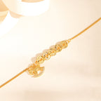 s925純銀「財源廣進」歡樂小木馬碎冰冰五帝錢手鍊 【祈福加持】