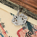 且喜且樂·s925純銀如意水沫玉葫蘆祥云鎖吊墜「圓滿開運」【首廟天壇天公廟祈福加持】